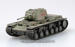 Масштабная модель в сборе и окраске Танк КВ-1 мод. 1942 г. 1:72 Easy Model