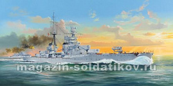 Сборная модель из пластика Итальянский тяжелый крейсер «Зара» (1:350) Трумпетер