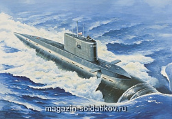 Сборная модель из пластика Подводная лодка проект 705 ( «Альфа» ) Восточный экспресс