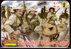 Солдатики из пластика Australian Camel Corps (1/72) Strelets