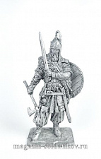 Миниатюра из олова 299. Свенельд- древнерусский княжеский воевода (920-977 гг.), 54 мм, EK Castings - фото