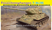 Сборная модель из пластика Д Panzerkampfwagen T-34/85 (1/35) Dragon - фото