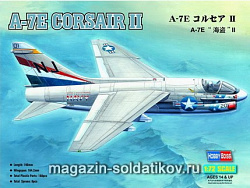 Сборная модель из пластика Самолет «A-7E Corsair II» (1/72) Hobbyboss