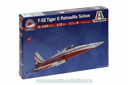 Сборная модель из пластика ИТ Самолет F-5E Tiger II Patrouille (1/72) Italeri