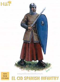 Солдатики из пластика Spanish Infantry (El Cid), (1:72), Hat