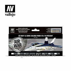 Набор Model Air US NAVY & USMC Colors (8цв.) Vallejo