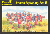 Солдатики из пластика Римские легионеры, набор №2 (1/72) Caesar Miniatures - фото