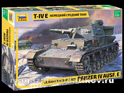 Сборная модель из пластика Немецкий средний танк Т-IV E (1/35) Звезда