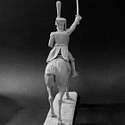 Сборная миниатюра из смолы Штаб-офицер Лейб-Гвардии Литовского полка, Россия 1812-14 54 мм, Chronos miniatures