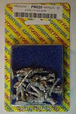 Фигурки из металла Ранние фузилеры (28 мм) Foundry - фото