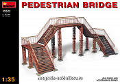 Сборная модель из пластика Пешеходный мост MiniArt (1/35) - фото