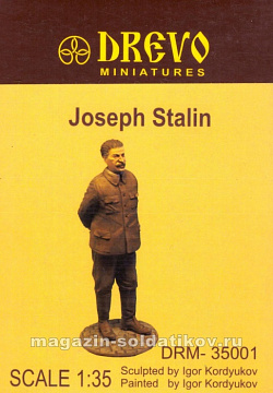 Сборная фигура из смолы Иосиф Сталин 1/35 DREVO