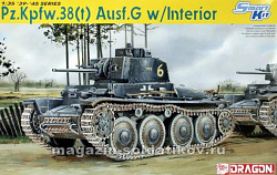 Сборная модель из пластика Д Танк Pz.38(t) Ausf.G (1/35) Dragon