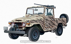 Сборная модель из пластика ИТ Автомобиль Armed Pick-up (1/24) Italeri
