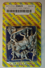 Фигурки из металла SN 523 Кирасиры(рота фланкеров) (28 мм) Foundry - фото