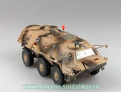 Масштабная модель в сборе и окраске БТР Fuchs A4 ISAF, Panzerstahl