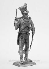 Миниатюра из олова 515 РТ Лейтенант пехотного полка Герцогства Варшавского, 54 мм, Ратник - фото