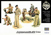 Сборные фигуры из пластика MB 3564 Содружество AFV Экипаж (1/35) Master Box - фото