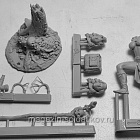 Сборная миниатюра из смолы Миры Фэнтези: Лесная колдунья, 54 мм, Chronos miniatures