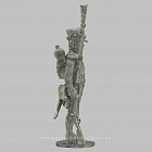 Сборная миниатюра из металла Вольтижёр (к ноге) Франция, 1807-1812 гг, 28 мм, Аванпост