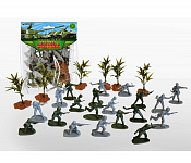 Солдатики из пластика 12051 Игровой набор «Контратака», Биплант - фото