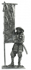 Миниатюра из металла 181. Асигару со знаменем, 1600 г. EK Castings - фото