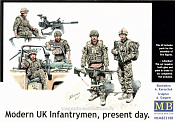 Сборные фигуры из пластика MB 35180 Современная британская пехота, наше время (1/35) Master Box - фото