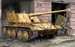 Сборная модель из пластика САУ Крупп/Арделт 88-мм Pak43 (1:35) Трумпетер