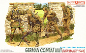 Сборные фигуры из пластика Д Солдаты German Combat Unit (1/35) Dragon - фото
