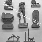 Сборная миниатюра из металла Миры фэнтези: Кельтская женщина-воин 54 мм, Chronos miniatures