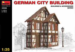 Сборная модель из пластика Немецкий городской дом MiniArt (1/35)