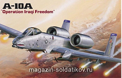 Сборная модель из пластика Самолет A-10 «Тандерболт» II в Ираке 1:72 Академия