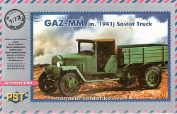 Сборная модель из пластика Грузовик ГАЗ-ММ1941 г., 1:72, PST