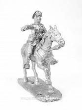 Сборная фигура из металла Старший офицер с биноклем, 1918-1922 гг. 28 мм, Figures from Leon - фото