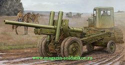Сборная модель из пластика Soviet А-19 122mm gun (mod. 1931/37) 1:35 Трумпетер