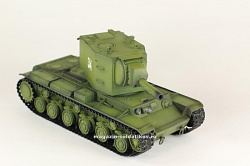 Масштабная модель в сборе и окраске Советский тяжелый танк КВ-2 (1:35) Магазин Солдатики