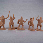 Солдатики из пластика Викинги (песочный цвет), 1:32 Хобби Бункер