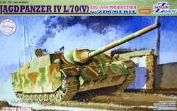 Сборная модель из пластика Д Самоходка Jagdpanzer IV L/70 (V) с циммеритом (1/35) Dragon