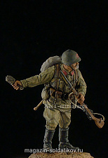 Сборная миниатюра из смолы Soviet soldier. 1939-41. (1/35), Ant-miniatures - фото