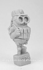 Сборная фигура из смолы Миньон-солдат, 40 мм, ArmyZone Miniatures - фото