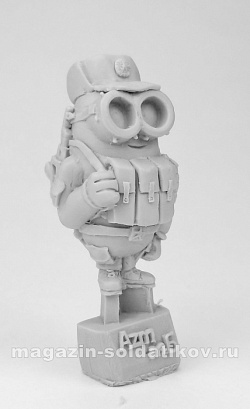 Сборная фигура из смолы Миньон-солдат, 40 мм, ArmyZone Miniatures