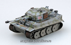 Сборная модель из пластика Танк Tiger I, 101 бат. Нормандия 1:72 Easy Model