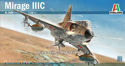 Сборная модель из пластика ИТ Самолет Mirage III 1:32 Italeri