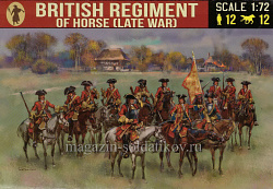 Солдатики из пластика British Regiment of Horse (Late War) (1/72) Strelets