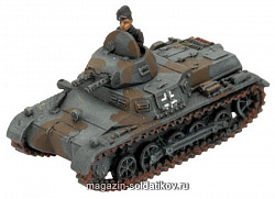 Сборная модель из пластика Panzer 1 B (x2 tanks) (15мм) Flames of War