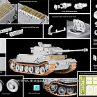 Сборная модель из пластика Д Танк Sd.Kfz.181 Panzerkampfwagen VI(P) w/Zimmerit(1:35) Dragon