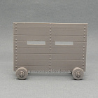 Сборная миниатюра из смолы Гуляй-город (колёсный), 28 мм, Аванпост