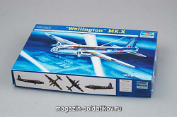 Сборная модель из пластика Самолет «Веллингтон» Мк.Х (1:72) Трумпетер