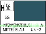 Краска художественная 10 мл. серо-зелёная, полуглянцевая, Mr. Hobby. Краски, химия, инструменты - фото