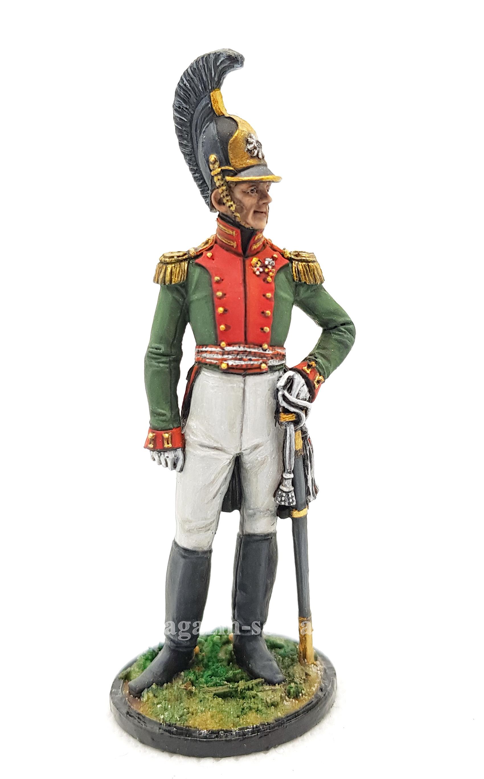 Полковник лейб-гвардии Драгунского полка. Россия, 1810-15
